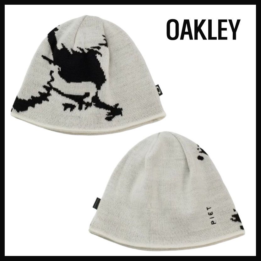 人気 ☆OAKLEY X PIET SKULL☆ BEANIE BONE WHITE (OAKLEY/ニット