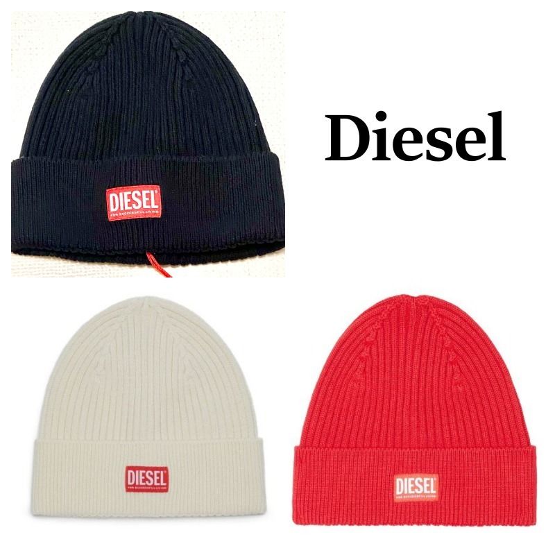 Diesel ディーゼル Coder ビーニー ニット帽 (DIESEL/ニットキャップ