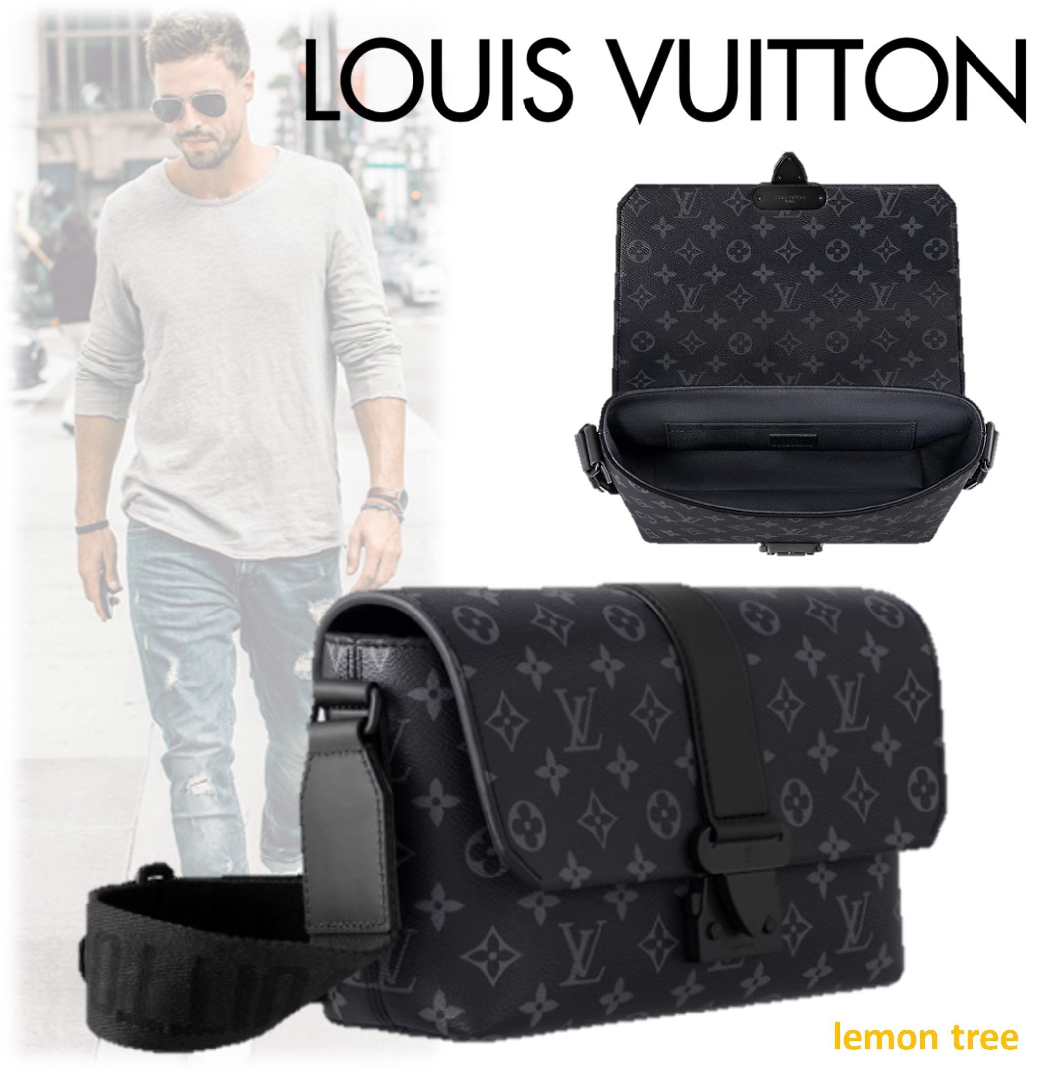 Louis Vuitton】Sケープ・メッセンジャー ショルダー M46794 (Louis