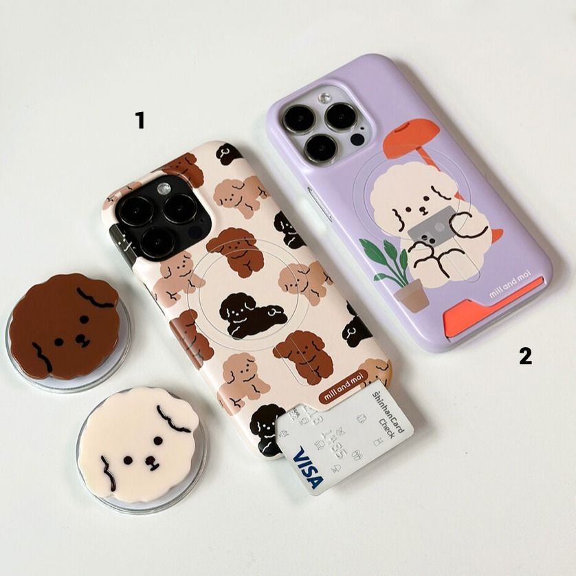 韓国かわいい【mill and moi】 magsafe 対応携帯ケース (iPhone