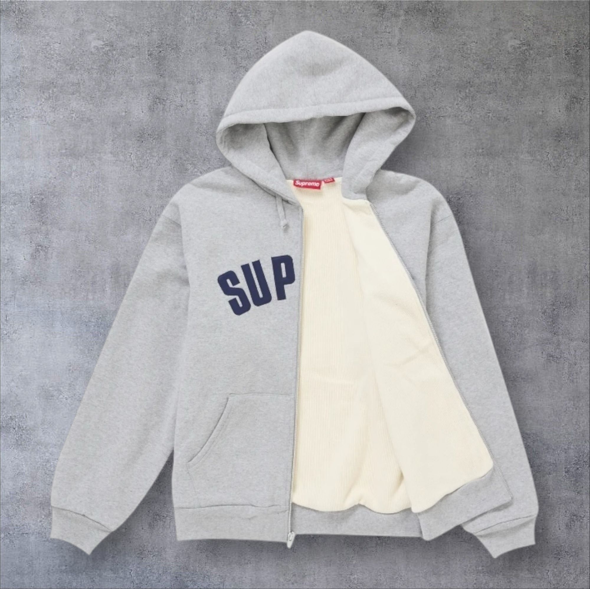 2024FW】Supreme Arc Thermal Zip Up Hooded Sweatshirt (Supreme