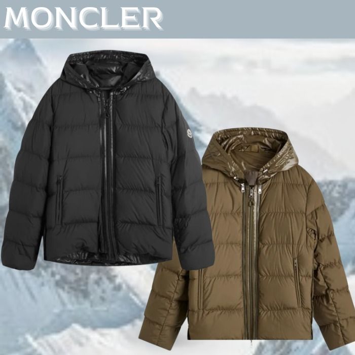 寒い日に！【MONCLER】Garoa リバーシブル ナイロン ジャケット