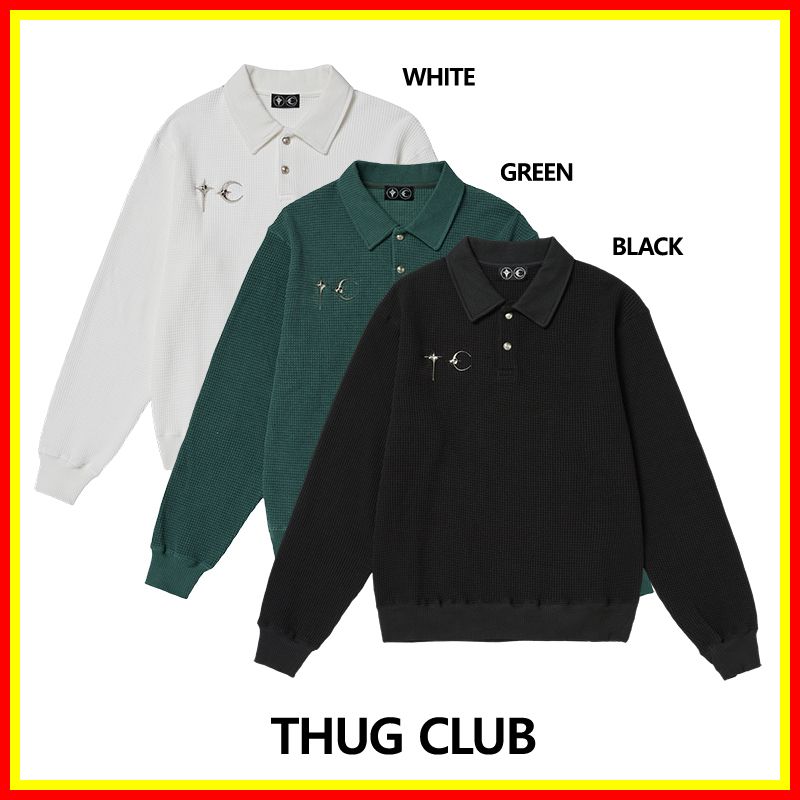 THUG CLUB] TC PK /追跡付 (Thug Club/ポロシャツ) 112550207【BUYMA】