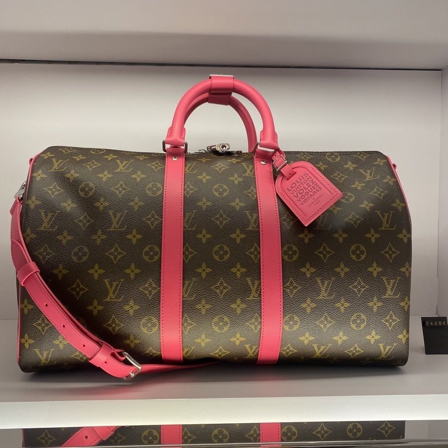 鮮やかカラー♪ Louis Vuitton キーポル バンドリエール 45 (Louis