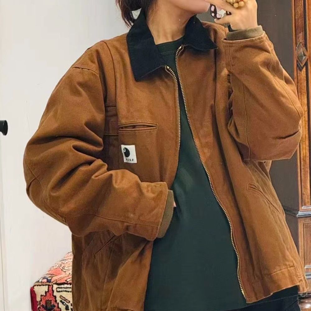 コラボ【sacai】× Carhartt WIP ウォッシュド ダックジャケット (sacai