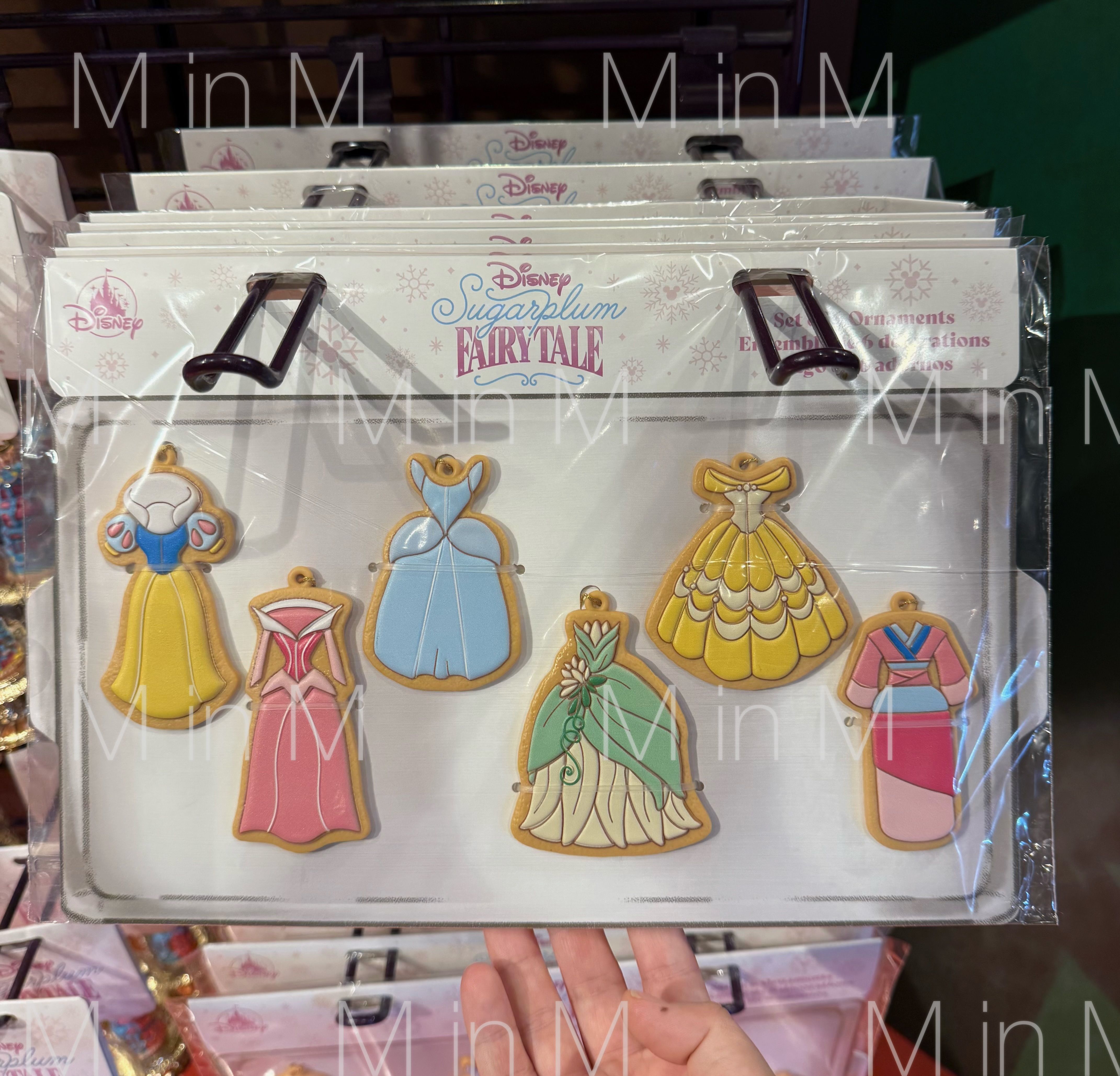 Disney】ディズニープリンセス クッキー型 オーナメントセット (Disney