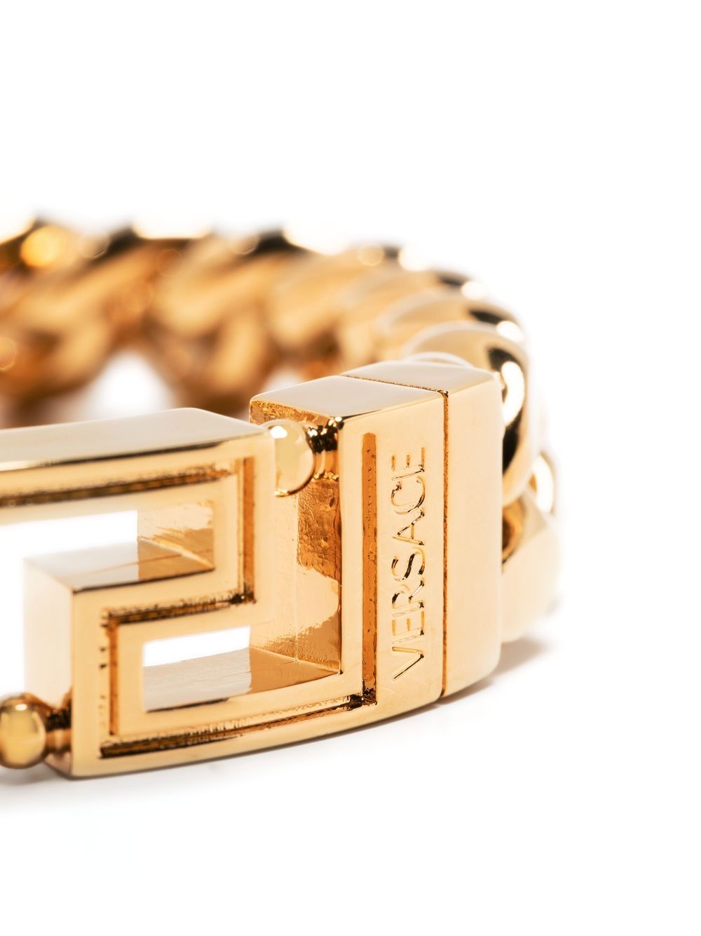 Versace ヴェルサーチェ ラ グレカ チェーンブレスレット | ゴールド