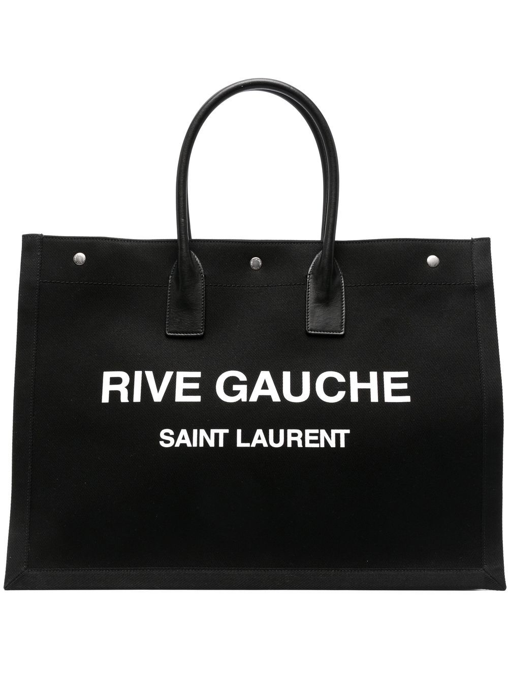 Saint Laurent Large Rive Gauche Tote Bag | Black | FARFETCH