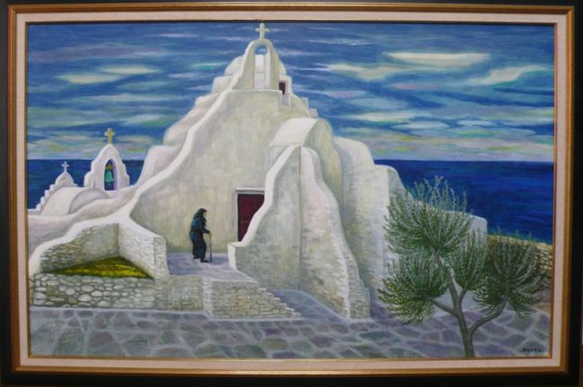 ギリシャ☆エーゲ海の島へスケッチ旅行 ～ミコノス島～』ミコノス島