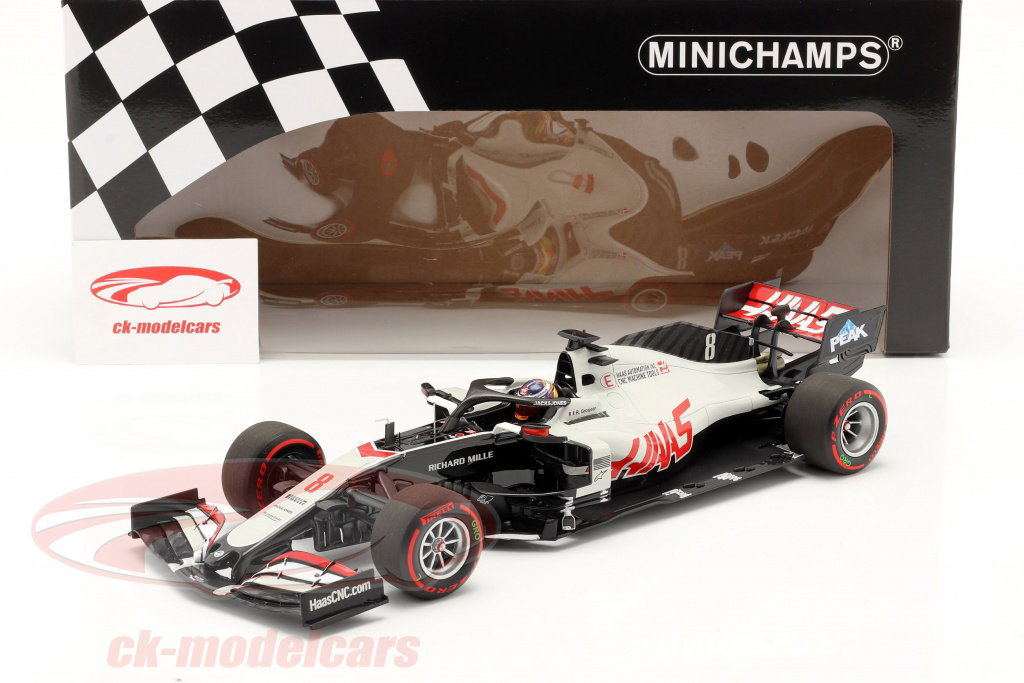 Minichamps 1:18 Romain Grosjean Haas VF-20 #8 Bahrain GP formula 1