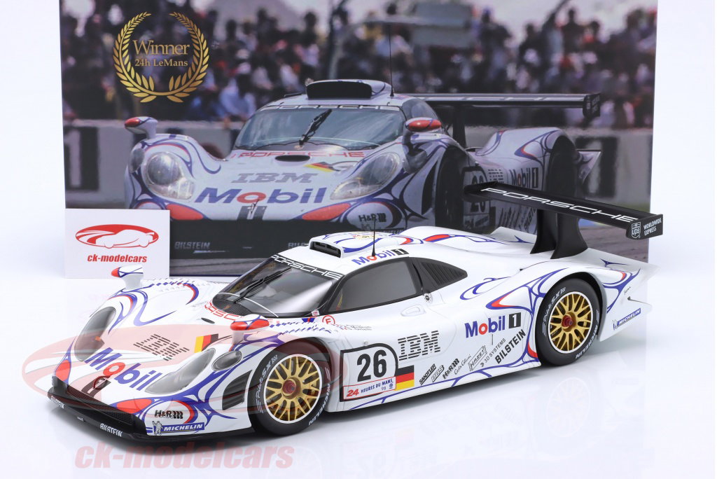 WERK83 1:12 Porsche 911 GT1 #26 勝者 24h LeMans 1998 McNish