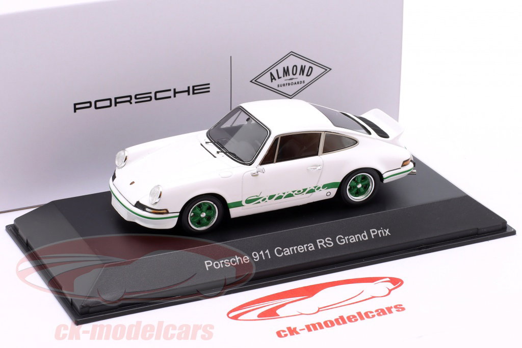 Spark 1:43 Porsche 911 Carrera RS 2.7 Grand Prix white / green