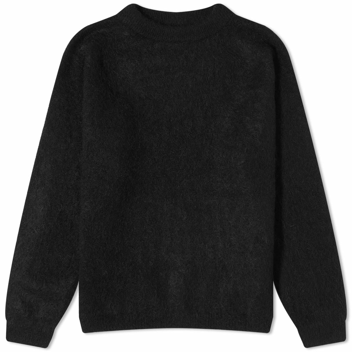 Acne Studios Women's Dramatic Moh RMS Sweater in Black Acne Studios
