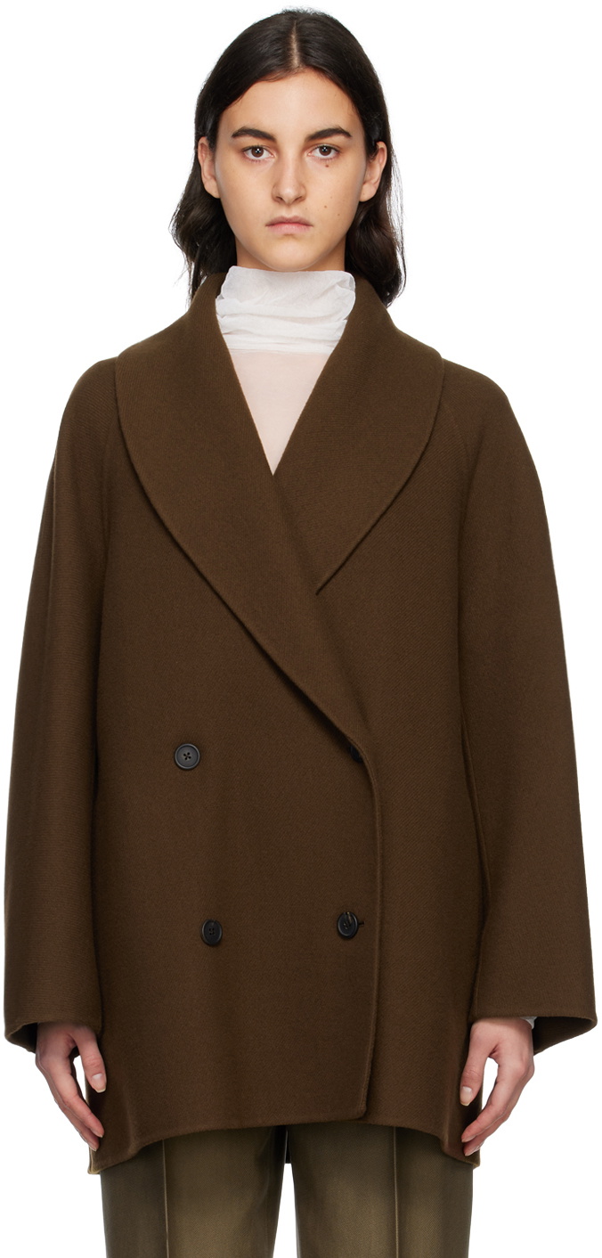 The Row Brown Polli Jacket The Row