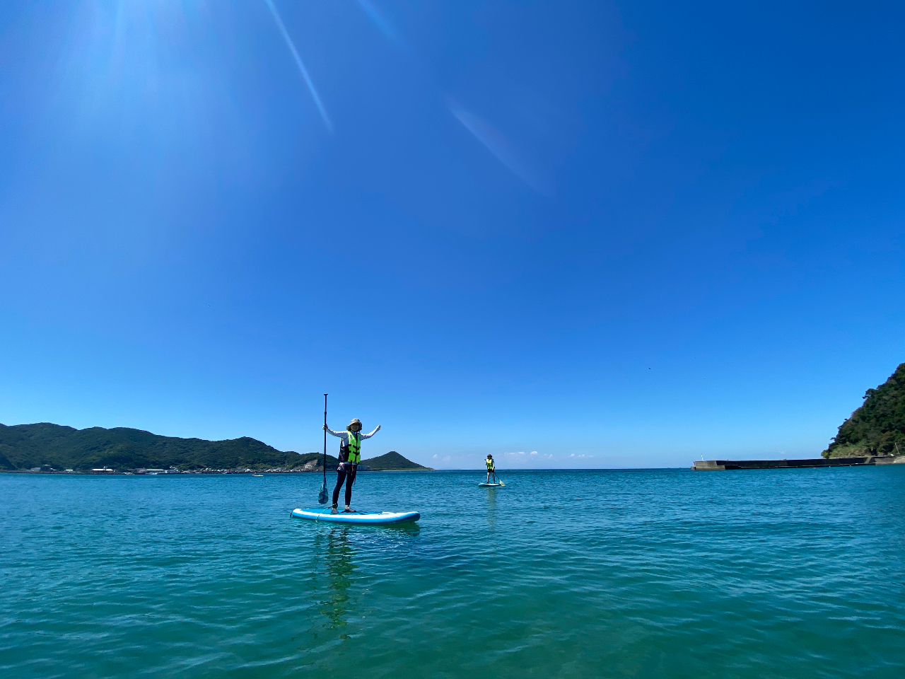 和歌山の穴場エリアでSUP体験～海でアドベンチャー体験初めての方も