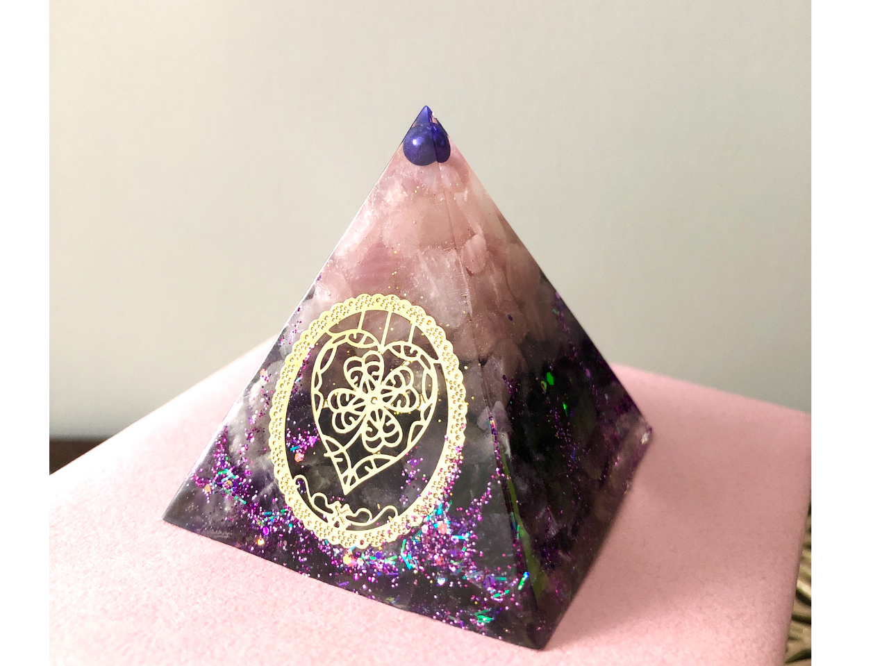 オルゴナイト講座】世界に一つだけのオルゴナイトピラミッドを作りま