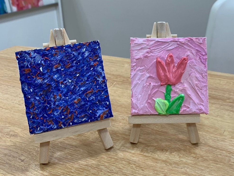 富山】テクスチャーアート ミニキャンバス体験！20～30分で完成するお