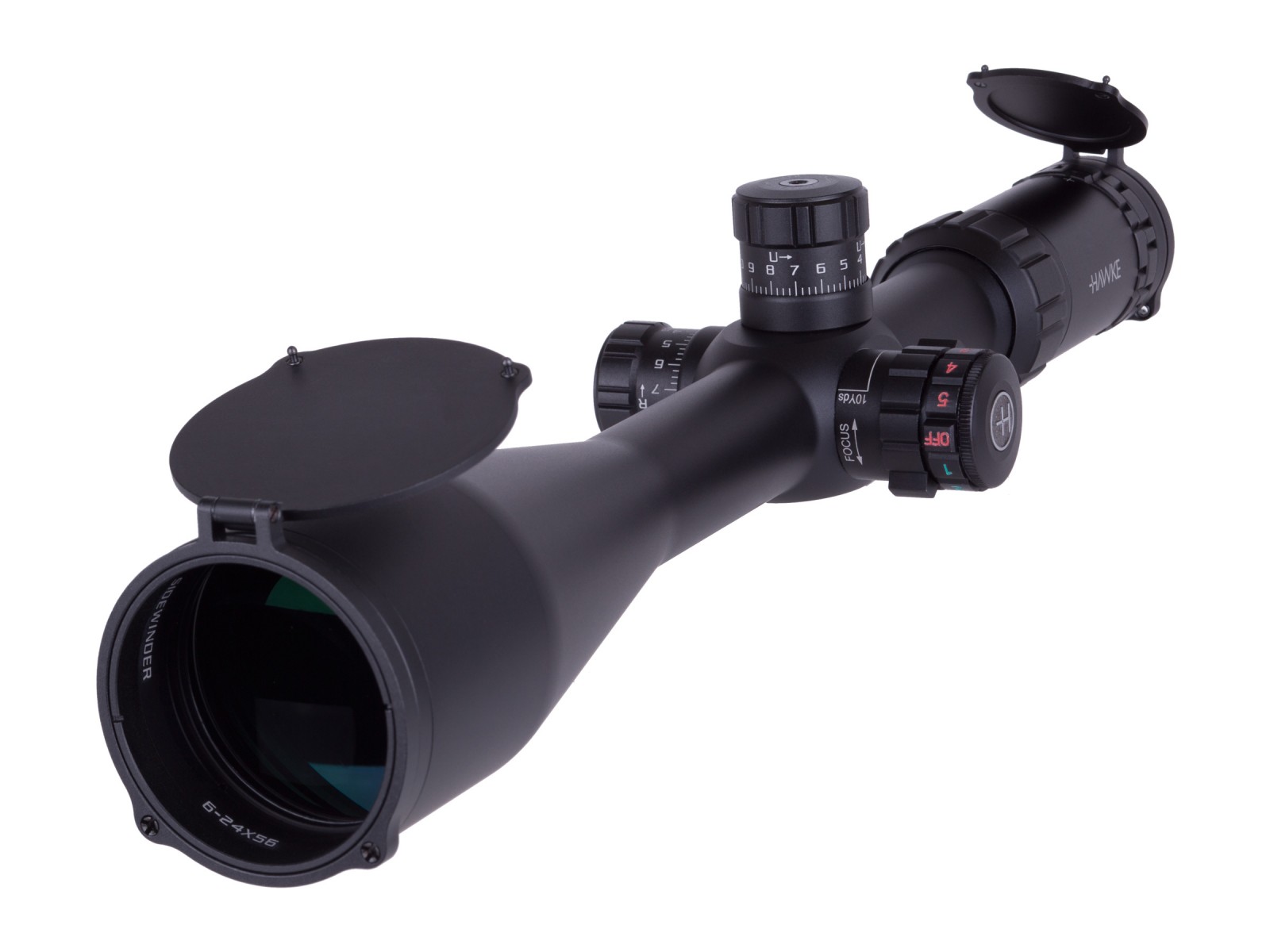 Hawke Sidewinder 30 SF IR 6-24x56 AO | Airgun Depot