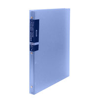 コレクト コレクションポケットバインダー4穴 薄型 F-1044-CBL 1セット