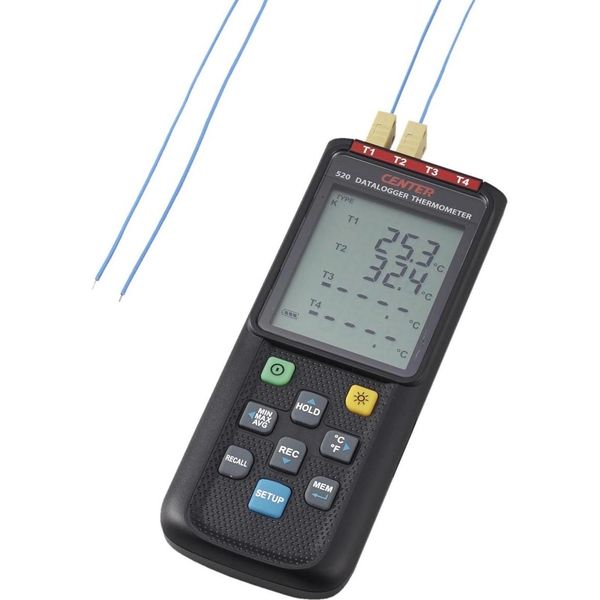 ケニス 4chデジタル温度ロガー（センサ付） C520 31070566（直送品