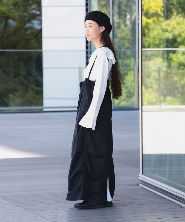 BEAMS BOY（ビームス ボーイ）アーミー オーバーパンツ アレンジ