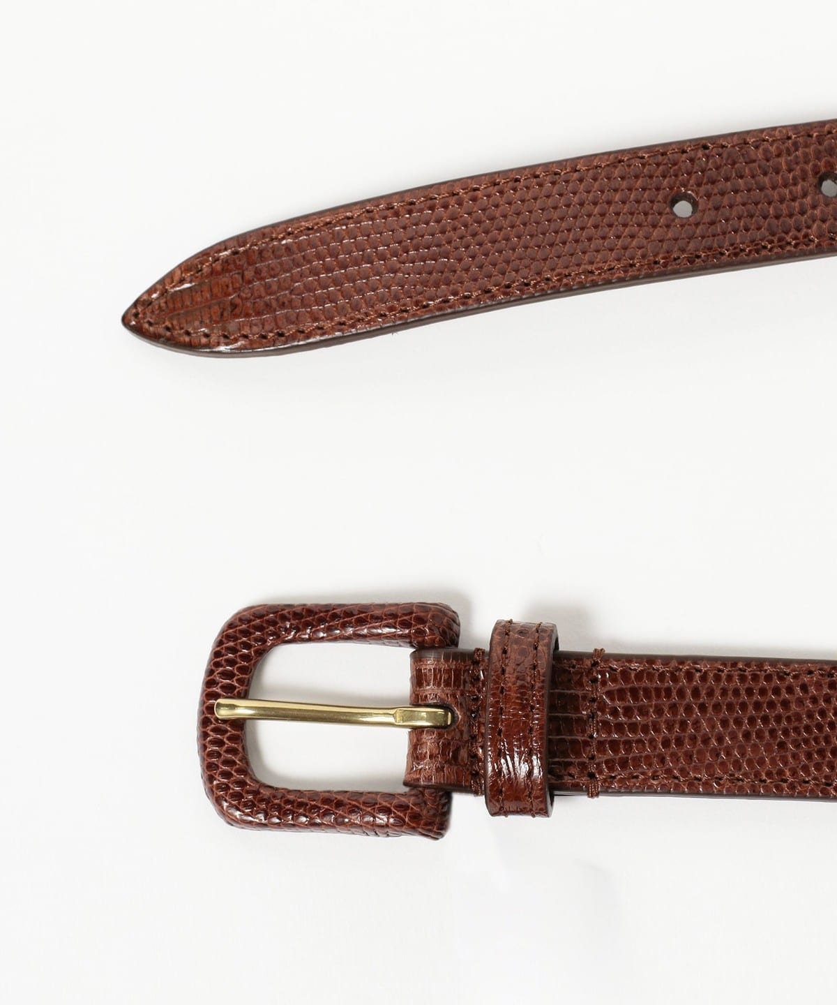 BEAMS F（ビームスF）Anderson's / リアルリザードレザー ラップド