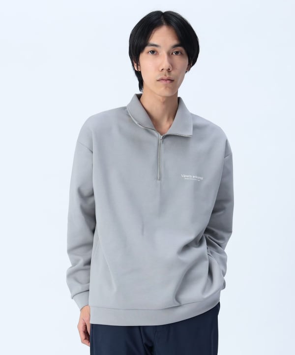 BEAMS HEART（ビームス ハート）ダンボール ハーフジップ ロング