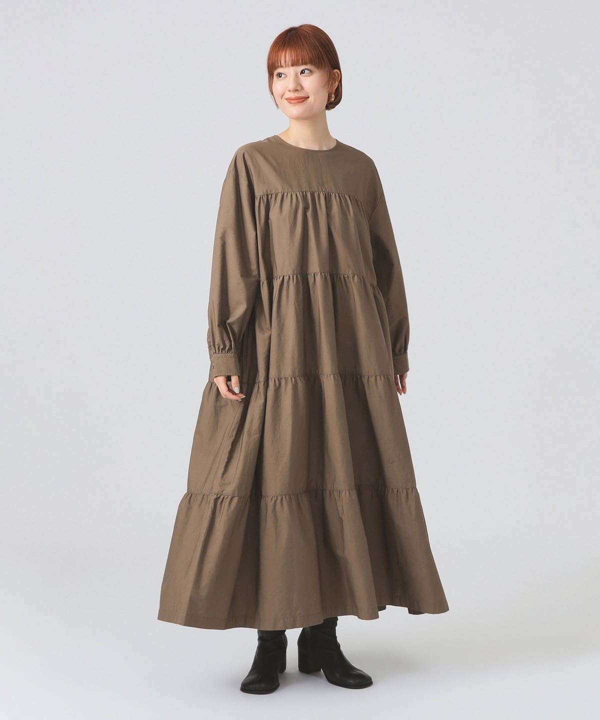 Ray BEAMS（レイ ビームス）【別注】GYMPHLEX / ティアード ワンピース