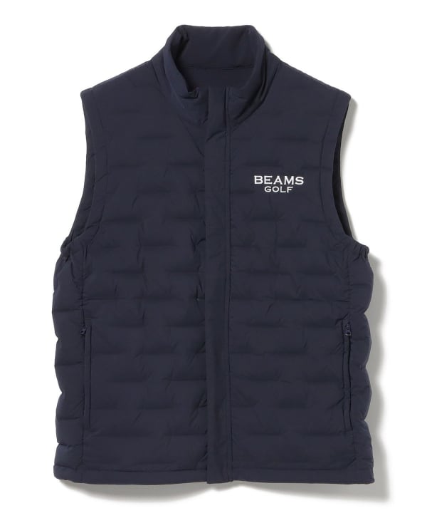 BEAMS GOLF BEAMS GOLF LABEL / Bonded Down Vest (Blouson Down Vest