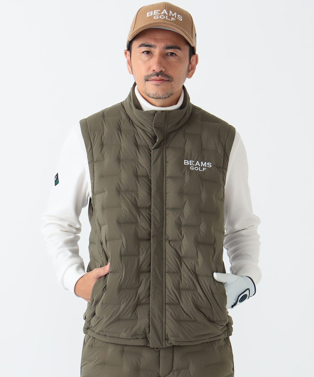BEAMS GOLF（ビームス ゴルフ）PURPLE LABEL / 接結ダウンベスト
