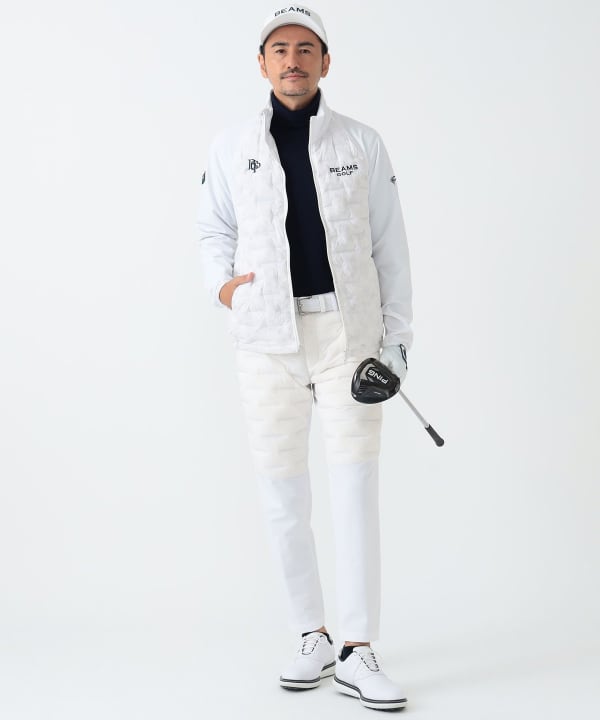 BEAMS GOLF（ビームス ゴルフ）PURPLE LABEL / 接結ダウン 切り替え3D