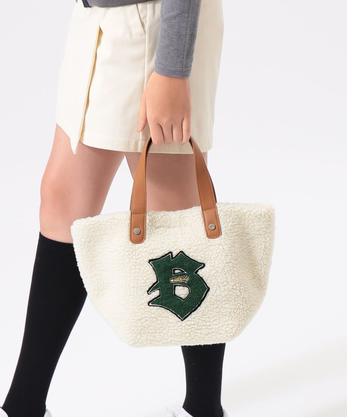 BEAMS GOLF（ビームス ゴルフ）ワッペンロゴ ボア カートバッグ