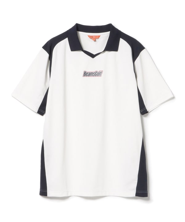 BEAMS GOLF（ビームス ゴルフ）ORANGE LABEL / 襟付き Vネック プル