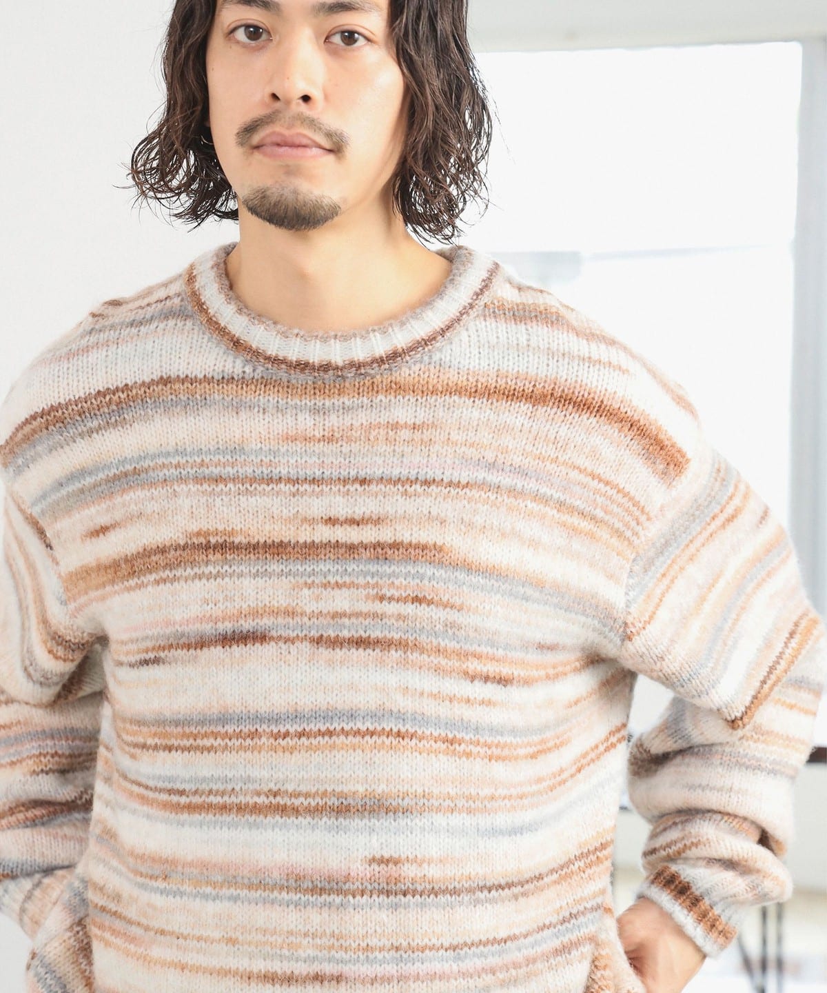 B:MING by BEAMS（ビーミング by ビームス）3ゲージ グラデーション