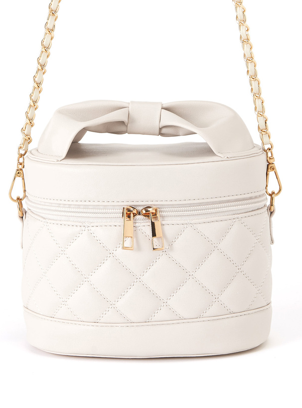 2Wayキルティングバニティバッグ[dd402] | レディースファッション通販