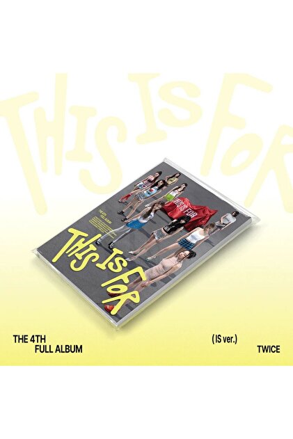 Kpop Dünyasi TWICE 4TH FULL ALBUM – THIS IS FOR (IS Versiyon