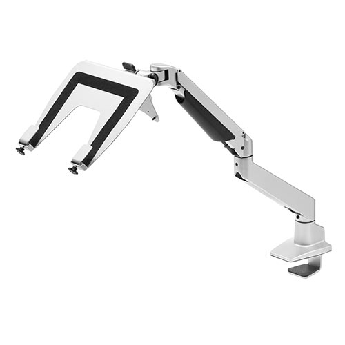 ノートパソコンアーム（水平垂直3関節モニターアーム・ガスショック式