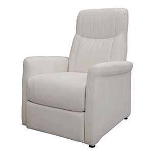 ラウンジチェアDX(ホワイト)｜まつげエクステ商材の松風