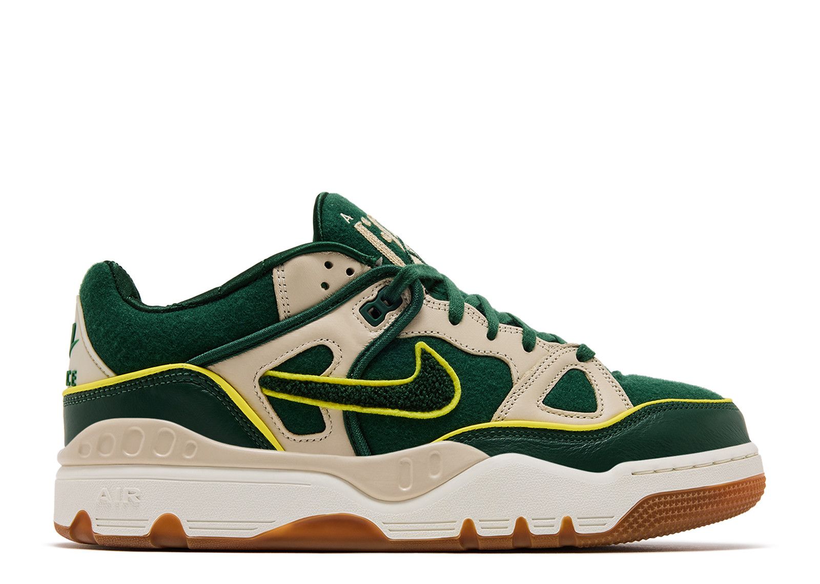 Nigo X Air Force 3 SP 'College Pack Forest Green' - Nike - HV5032