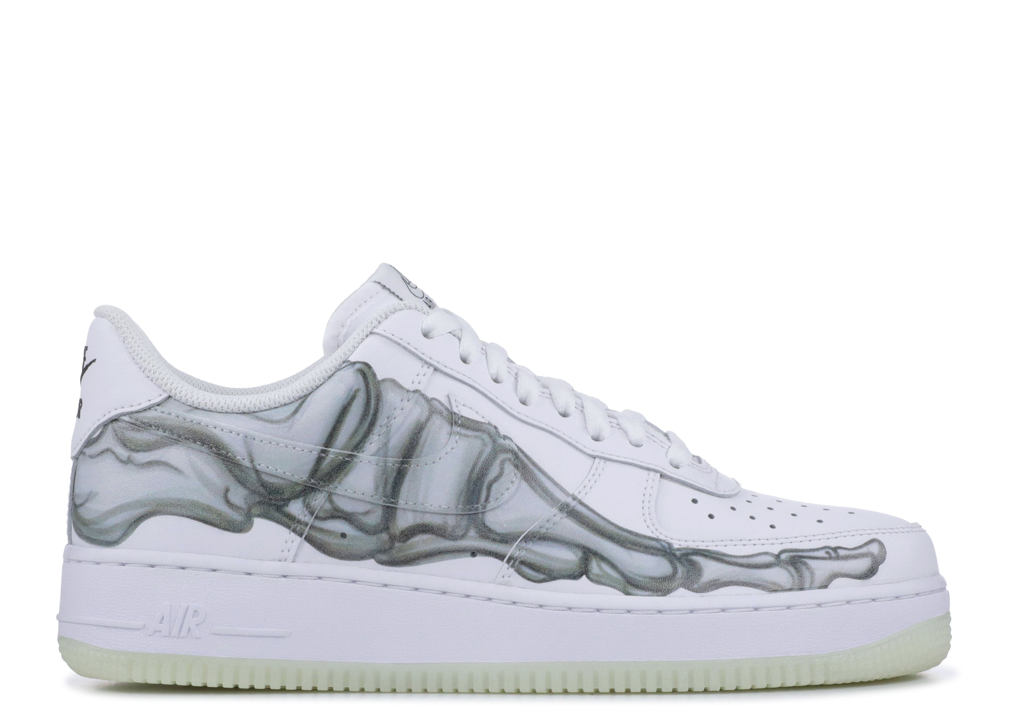 Air Force 1 Low QS 'Skeleton' - Nike - BQ7541 100 - white/white