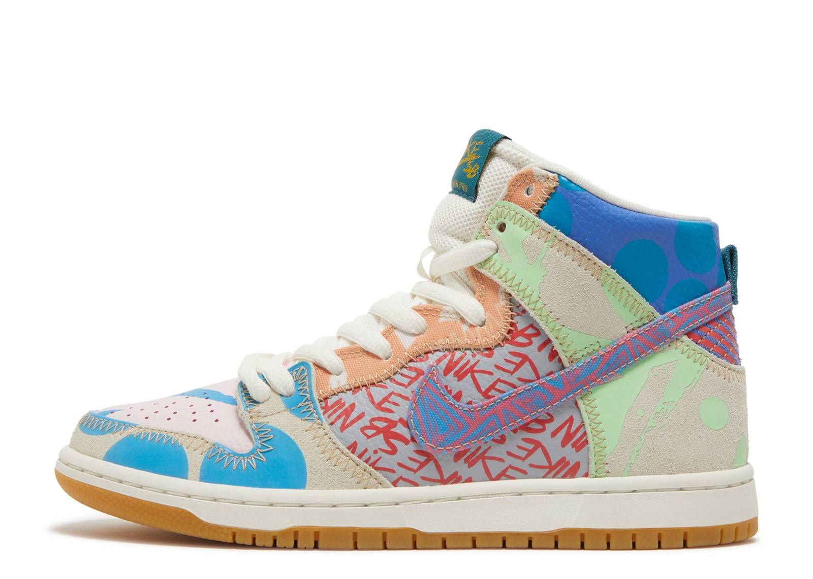 Thomas Campbell X SB Dunk High 'What The' - Nike - 918321 381