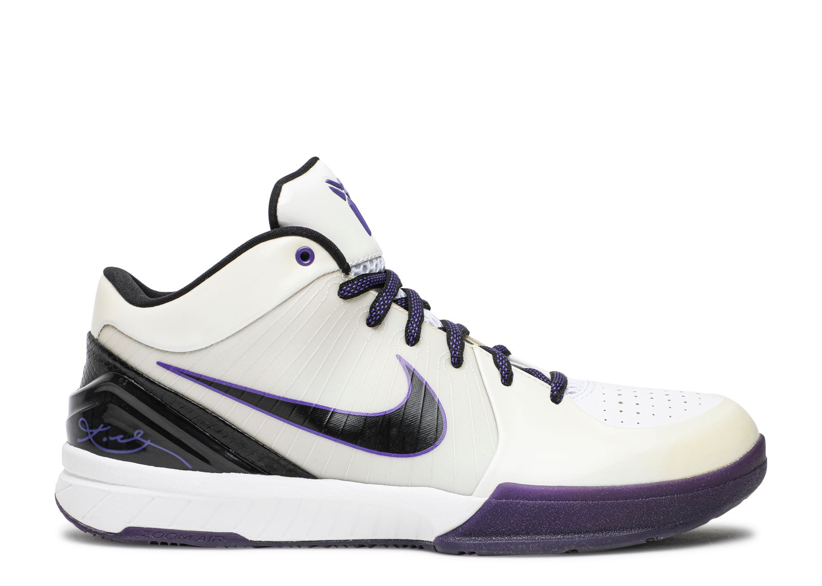 Zoom Kobe 4 'Inline' - Nike - 344335 101 - white/black-varsity