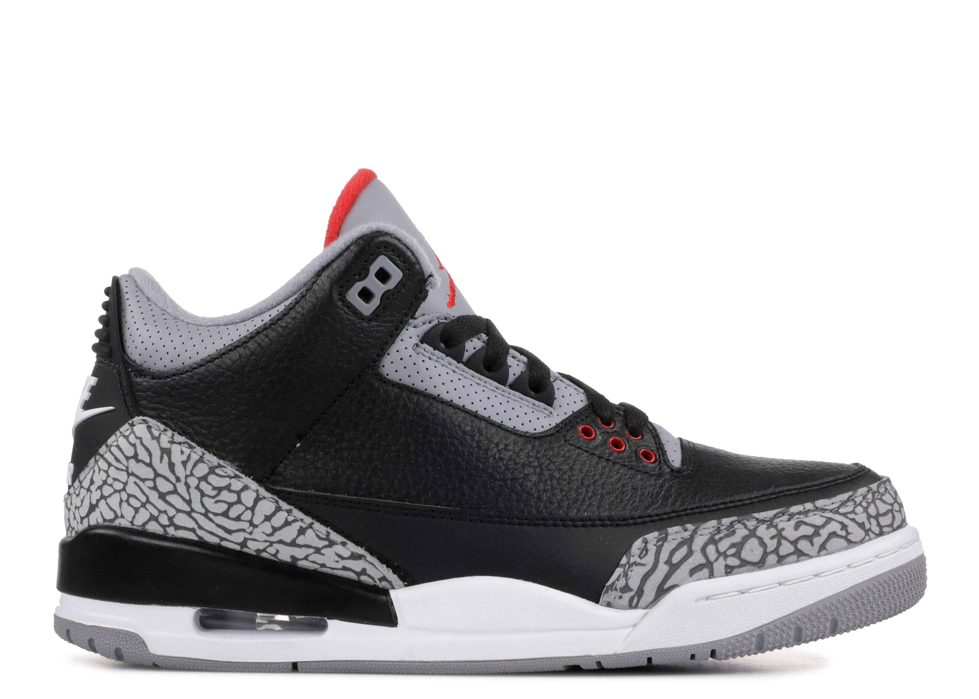 Jordan 3 Retro OG 'Black Cement' 2018 - Air Jordan - 854262 001