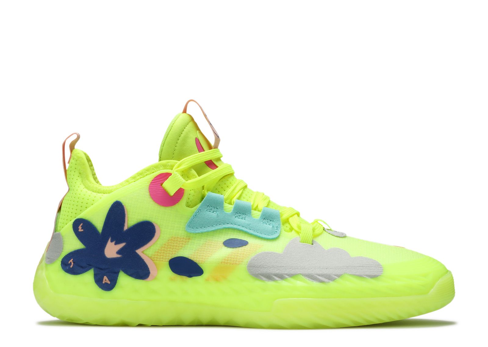 Harden Vol. 5 Futurenatural 'Solar Yellow' - Adidas - FY2118