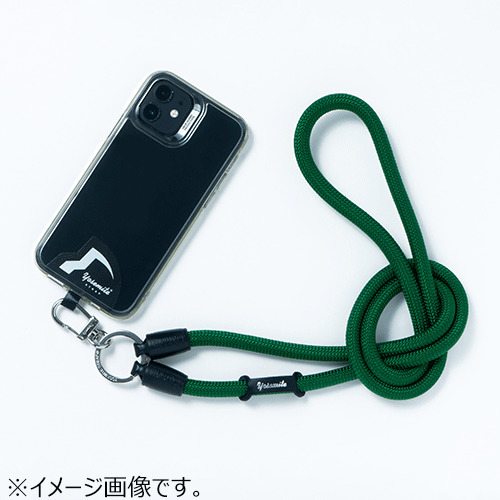 ヨセミテ（Yosemite） モバイルストラップ 120cm ディープグリーン