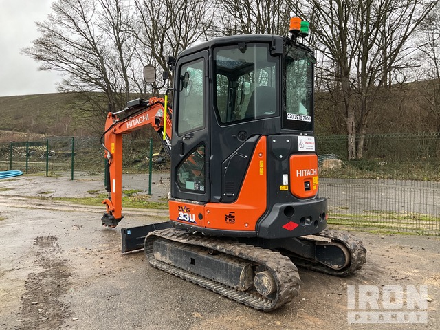 2021 Hitachi ZX33U-6 Mini Excavator in Maltby, L3, United Kingdom