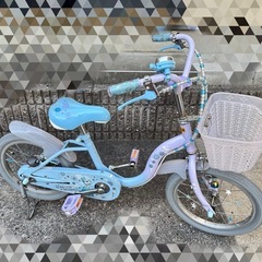 アナと雪の女王 自転車の中古が安い！激安で譲ります・無料であげます