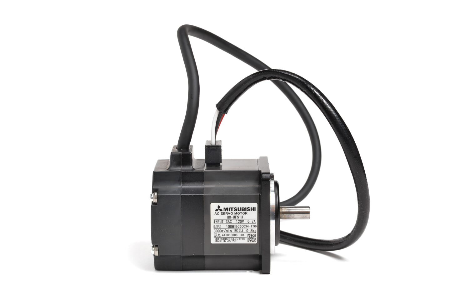 三菱 ACサーボモータ HC-UFS13 (シャフトに細かい錆あり) | 保守部品.com