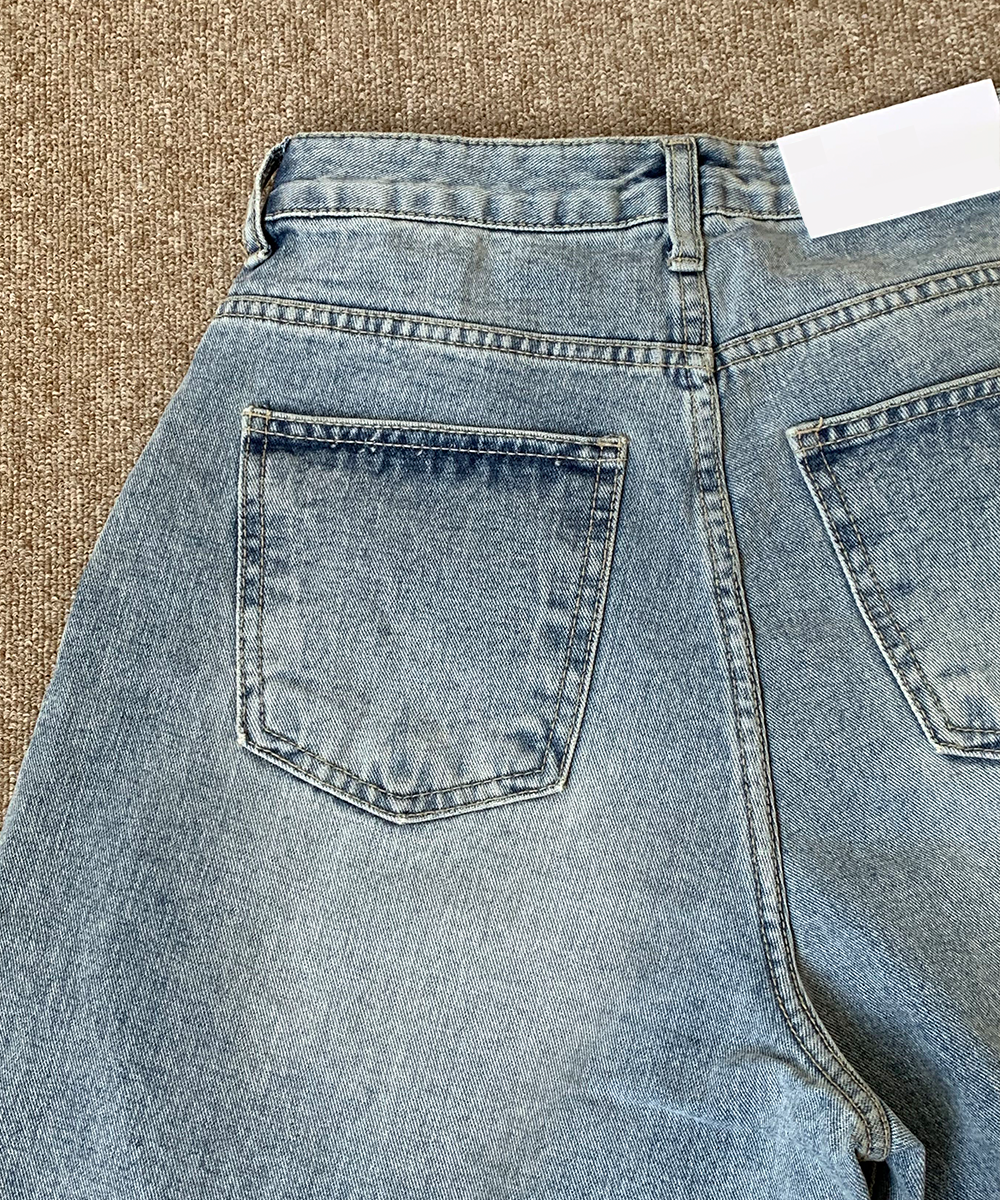 バルーンハイウエストデニムパンツ | ファッション通販サイト NUGU