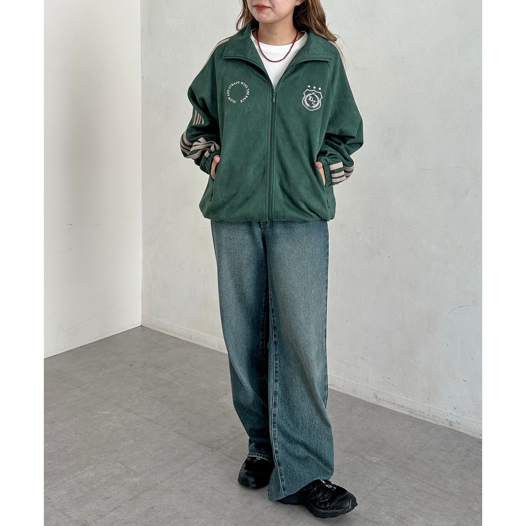 フェイクスエードトラックジャケット | ファッション通販サイト NUGU